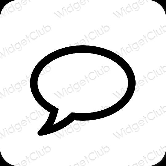 جمالية Messages أيقونات التطبيقات