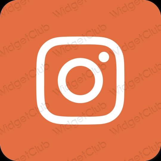 Estetické ikony aplikací Instagram