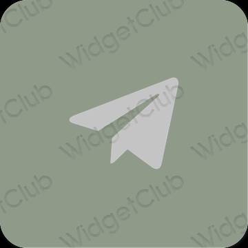 Estetik Telegram proqram nişanları