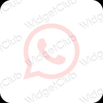 Biểu tượng ứng dụng WhatsApp thẩm mỹ