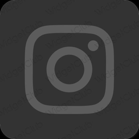 Icônes d'application Instagram esthétiques