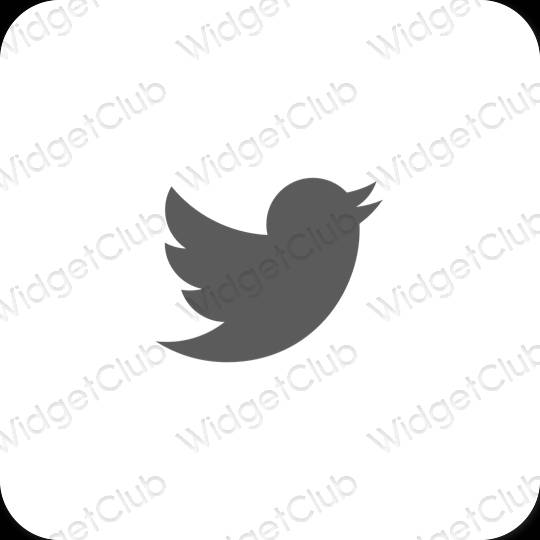 Aesthetic Twitter app icons