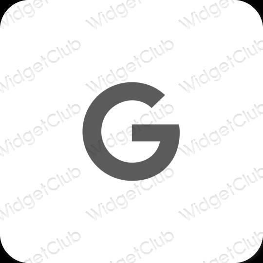 Esthetische Google app-pictogrammen