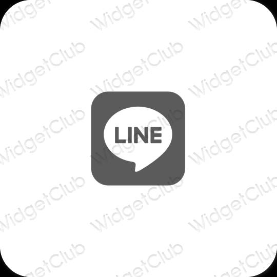 جمالية LINE أيقونات التطبيقات