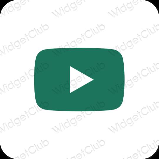 Icone delle app Youtube estetiche