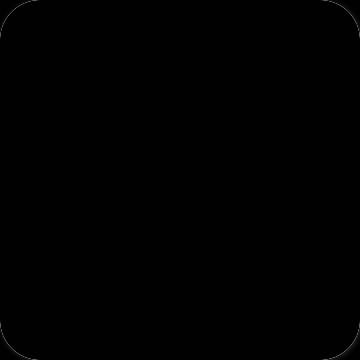 Estetik hitam Safari ikon aplikasi