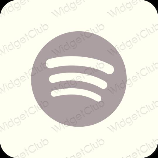 Icone delle app Spotify estetiche