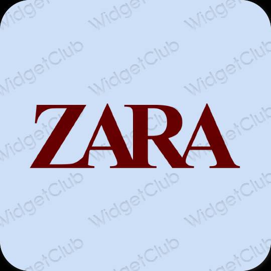 Icônes d'application ZARA esthétiques