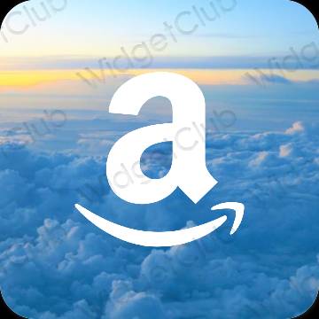 Ästhetische Amazon App-Symbole