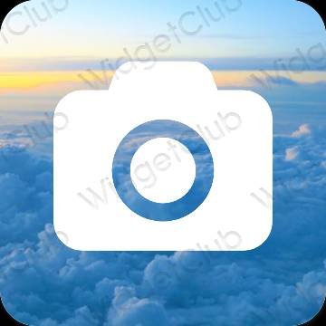 Esthetische Camera app-pictogrammen