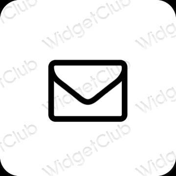 Icônes d'application Mail esthétiques