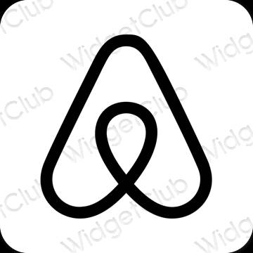 Aesthetic Airbnb app icons