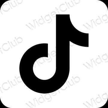 Esthetische TikTok app-pictogrammen