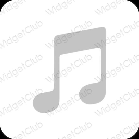 Biểu tượng ứng dụng Apple Music thẩm mỹ