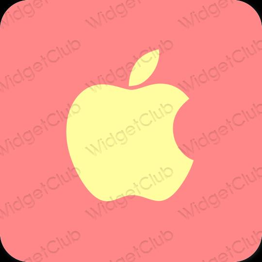 Estetis Merah Jambu AppStore ikon aplikasi