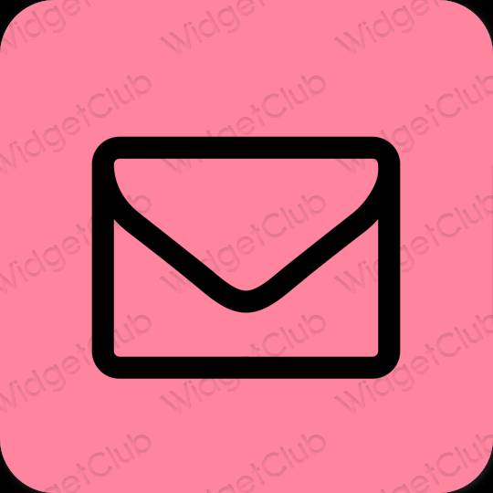 Estética Mail iconos de aplicaciones