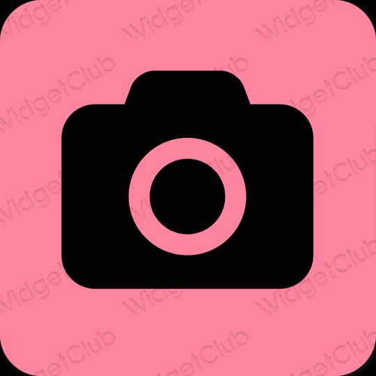 미적인 보라색 Camera 앱 아이콘