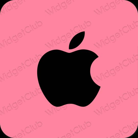 Esztétika lila Apple Store alkalmazás ikonok
