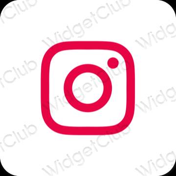 Biểu tượng ứng dụng Instagram thẩm mỹ