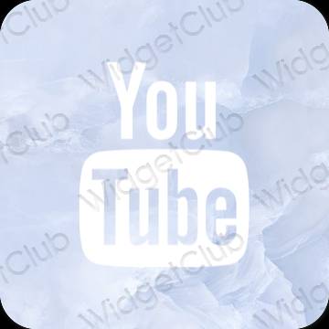 Esthetische Youtube app-pictogrammen