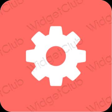 Aesthetic Settings app icons