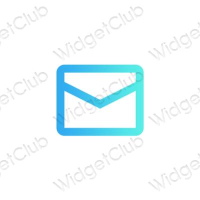 Esthetische Mail app-pictogrammen