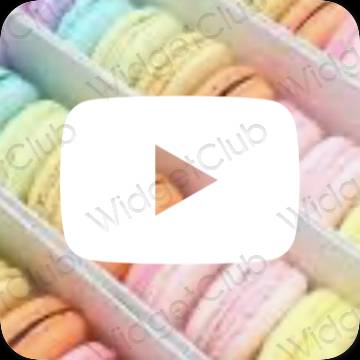 Youtube おしゃれアイコン画像素材
