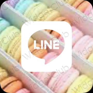 រូបតំណាងកម្មវិធី LINE សោភ័ណភាព
