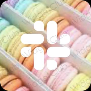 美學Slack 應用程序圖標