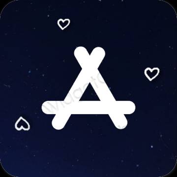 جمالية AppStore أيقونات التطبيقات