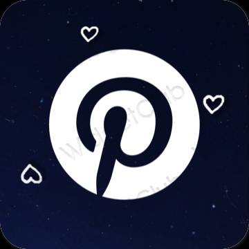 Aesthetic Pinterest app icons