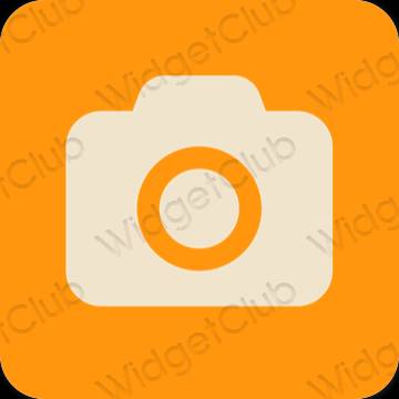 审美的 橘子 Camera 应用程序图标