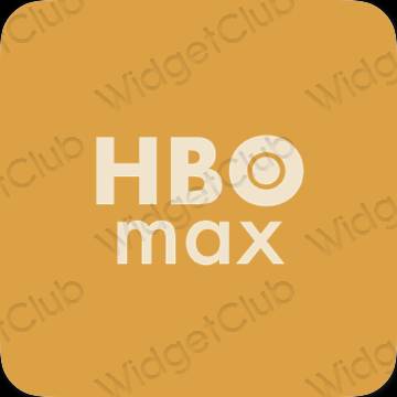 เกี่ยวกับความงาม ส้ม HBO MAX ไอคอนแอพ