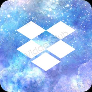 Estetske Dropbox ikone aplikacij