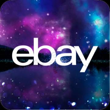 Estetiska eBay appikoner