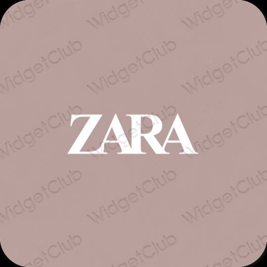אייקוני אפליקציה ZARA אסתטיים