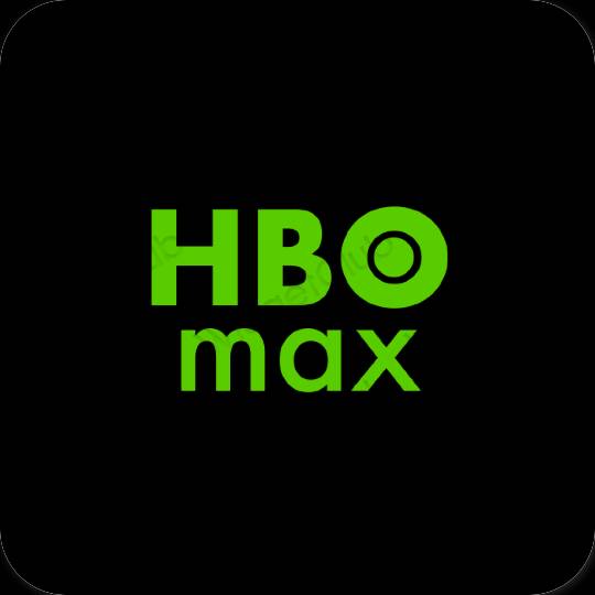 Estetik qara HBO MAX proqram nişanları