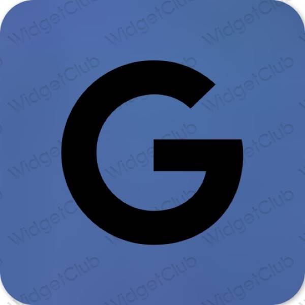 Esthetische Google app-pictogrammen