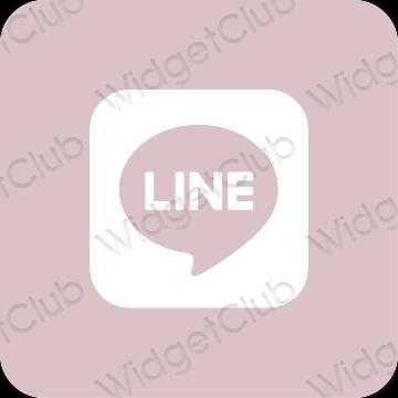 美学LINE 应用程序图标