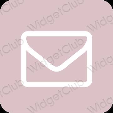 Ästhetische Mail App-Symbole