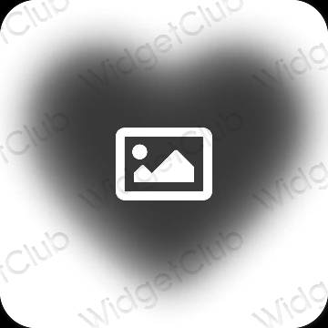 Esthetische Photos app-pictogrammen