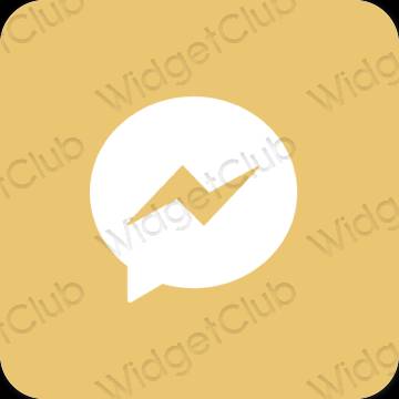 Estética Messenger ícones de aplicativos