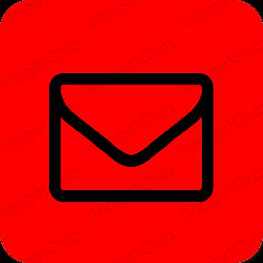 Ästhetische Mail App-Symbole