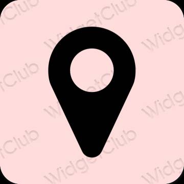 Æstetiske Map app-ikoner