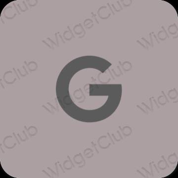 Esthetische Google app-pictogrammen