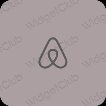 Estetyczne Airbnb ikony aplikacji
