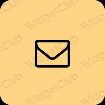 Estetis jeruk Mail ikon aplikasi