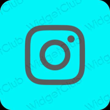 Estetické ikony aplikací Instagram