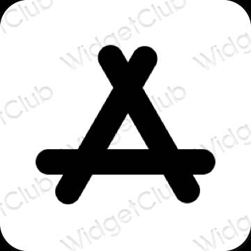 Esthetische AppStore app-pictogrammen