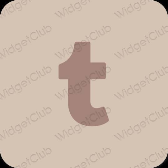 Esthetische Tumblr app-pictogrammen
